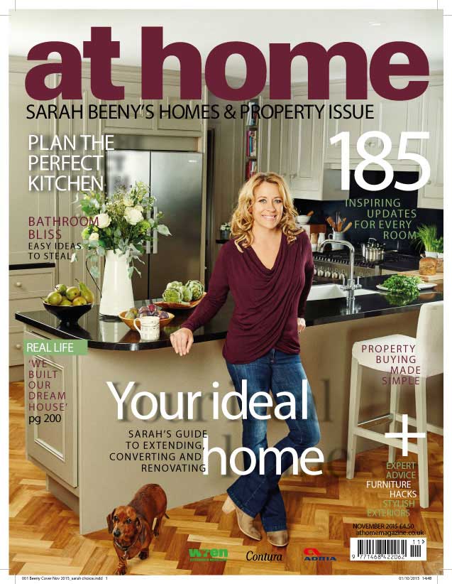 Juliet Balcony Centre in Sarah Beeny at home  magazine